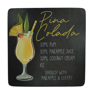 COASTER YELLOW PINA COLADA