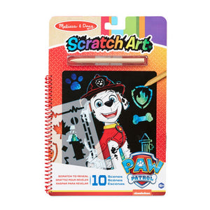 SCRATCH ART PAW PATROL MARSHALL