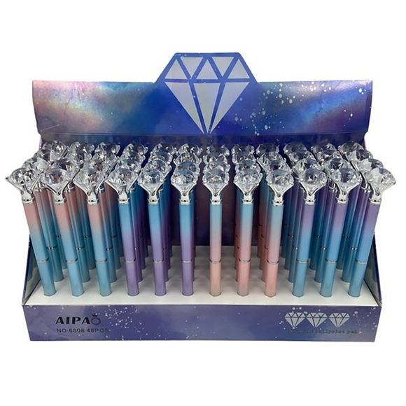 PENS METALLIC PASTEL OMBRE WITH CRYSTAL