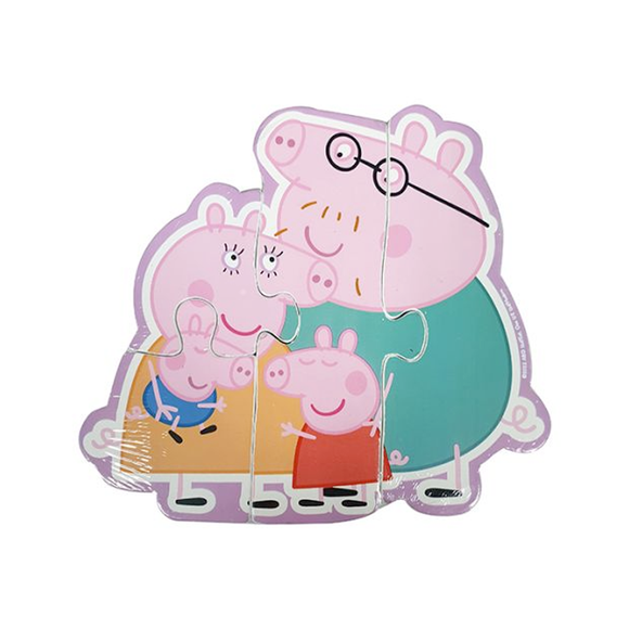 PUZZLE CHUNKY WOODEN PEPPA PIG ASSORTED