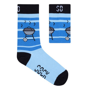 SOCKS COTTON BLUE BRAAI