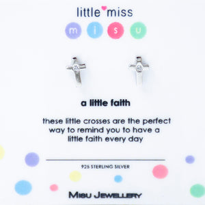 MISS MISU EARRING FABULOUS FAITH STUDS