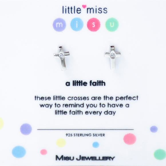 MISS MISU EARRING FABULOUS FAITH STUDS