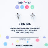 MISS MISU EARRING FABULOUS FAITH STUDS