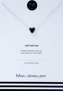 NECKLACE  SILVER SMALL HEART