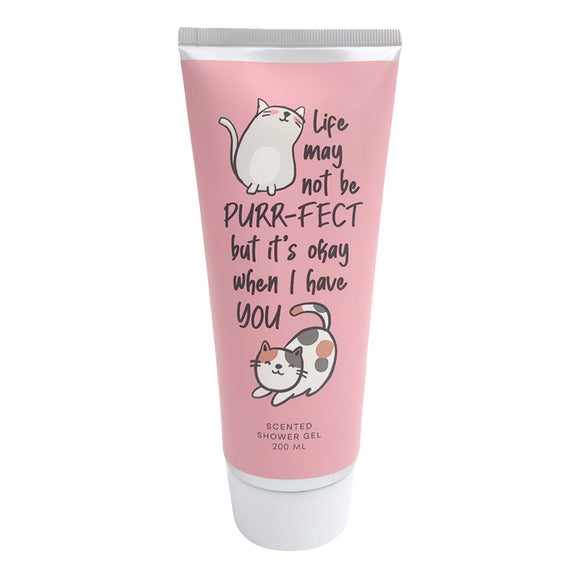 BATH AND SHOWER GEL 200ML PURRFECT LIFE