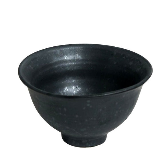 BOWL FROSTED MOTTLED CHARCOAL