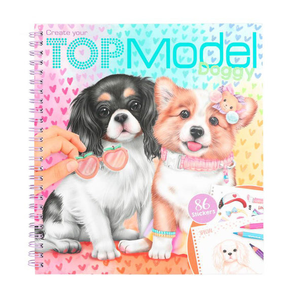 TM CREATE YOUR DOGGY COLOURING BOOK