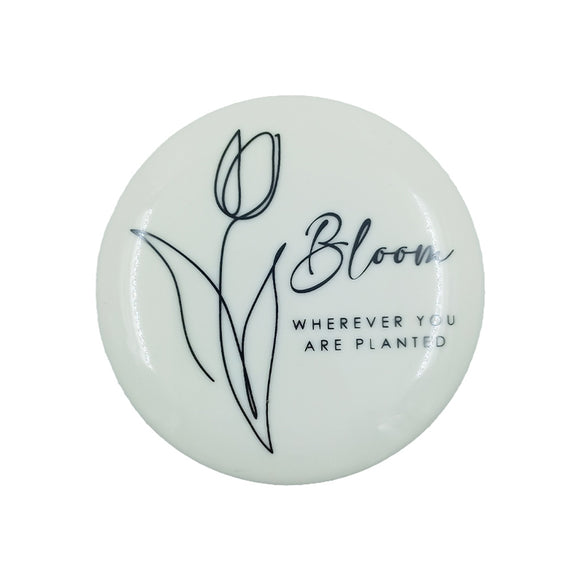 TRINKET CERAMIC BLOOM WHEREVER YOU ARE PLANTED TULIP