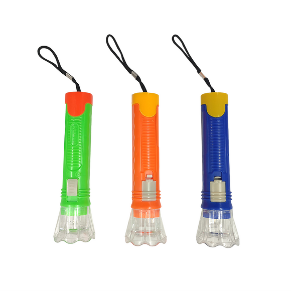 LED TORCH ASSORTED COLOURS