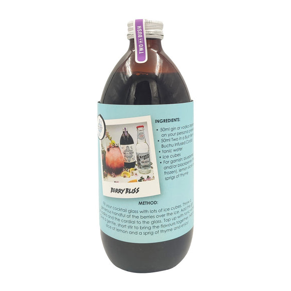 ICED TEA CORDIAL ORGANIC ROOIBOS BERRY & BUCHU 500ML