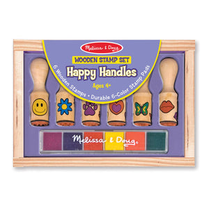 STAMP SET HAPPY HANDLE