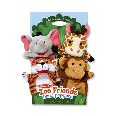 HAND PUPPETS ZOO FRIENDS