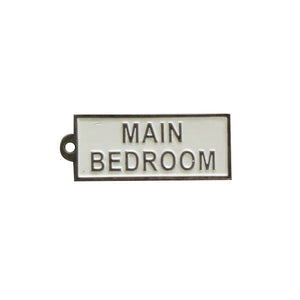 MAIN BEDROOM KEYRING