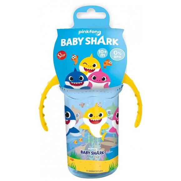 SIPPY SILICONE TRAINING TUMBLER BABY SHARK